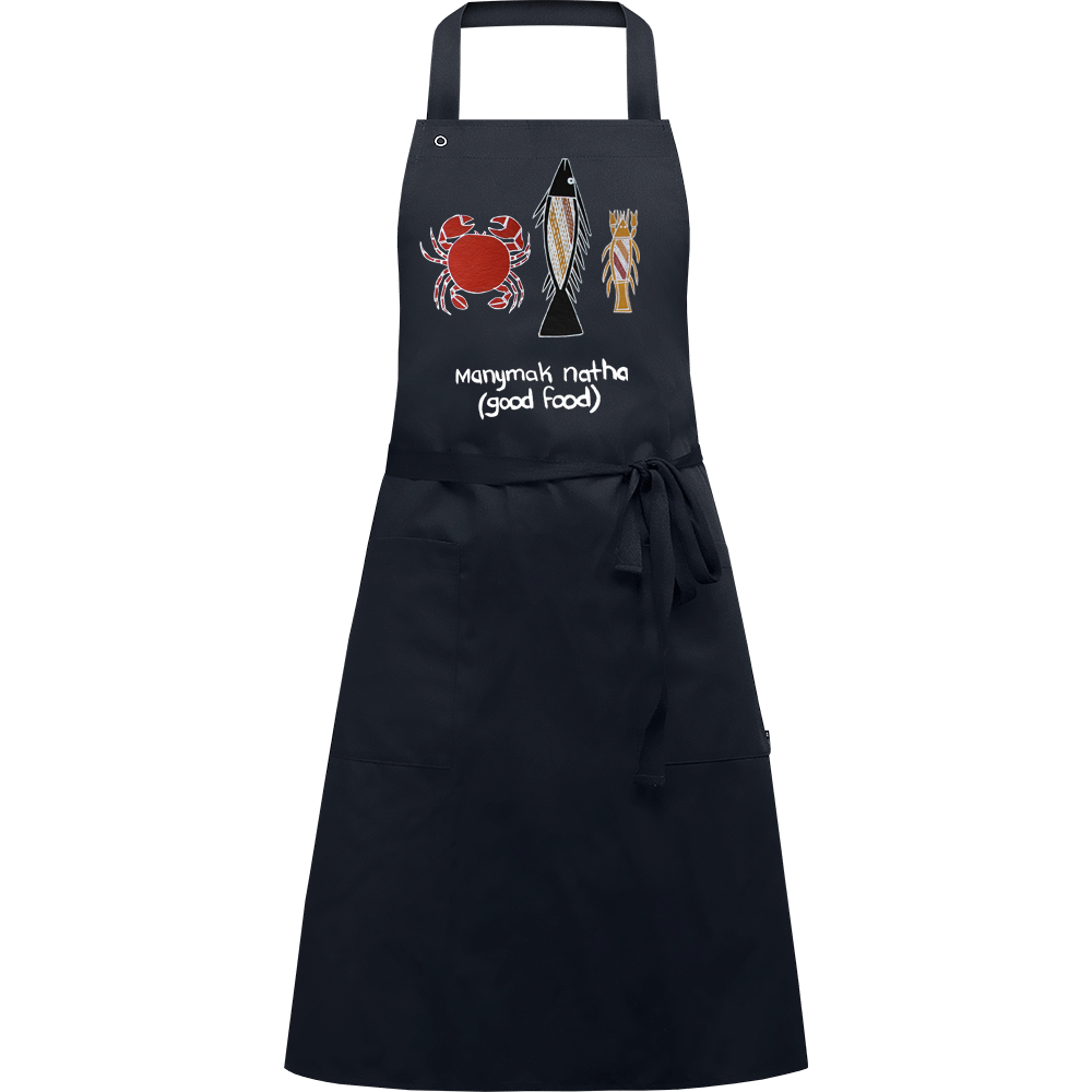 Apron (in person) ‘Manymak natha’ (good food) - View 1