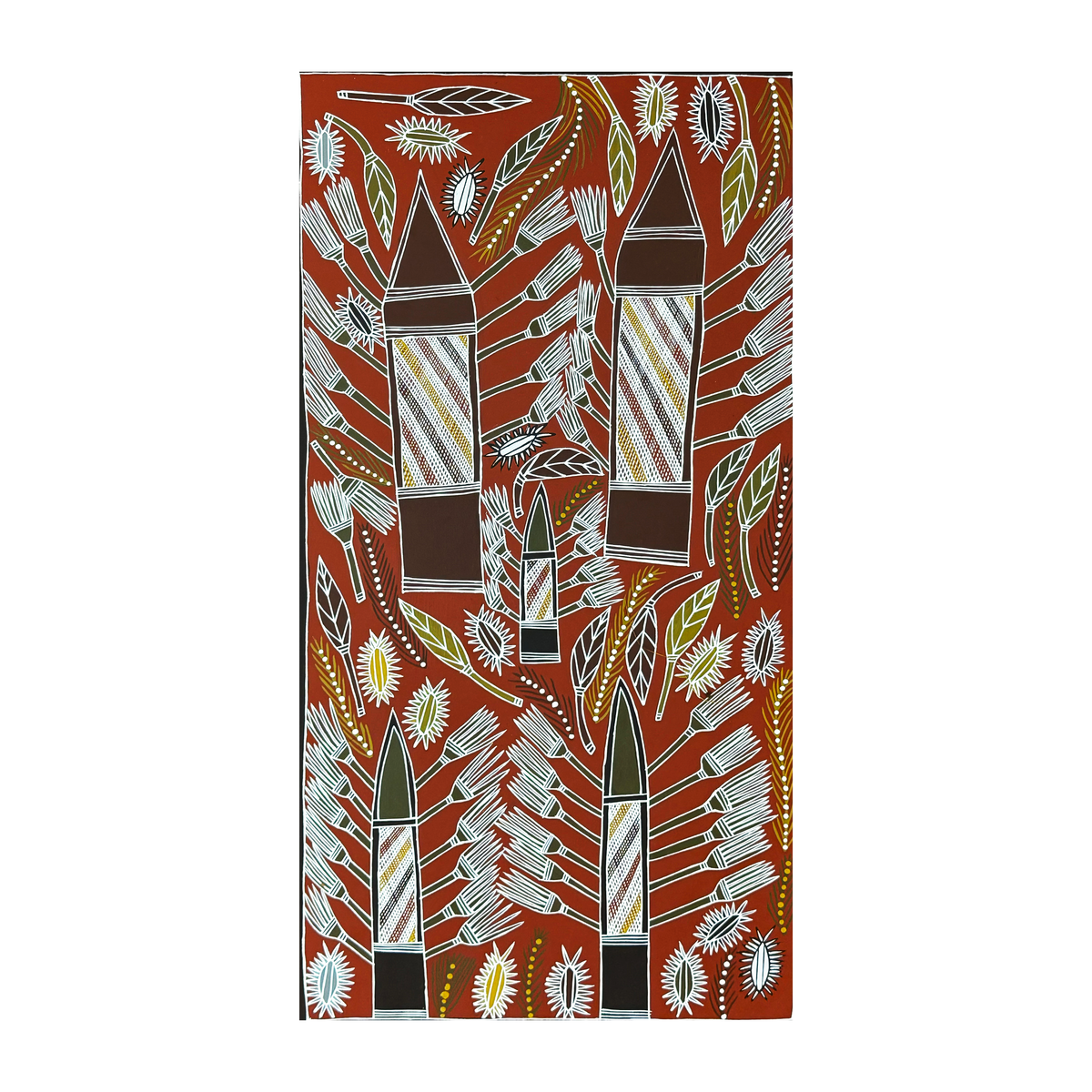 Wurrutjara (Sand Palm) by Dorothy Djanpalil