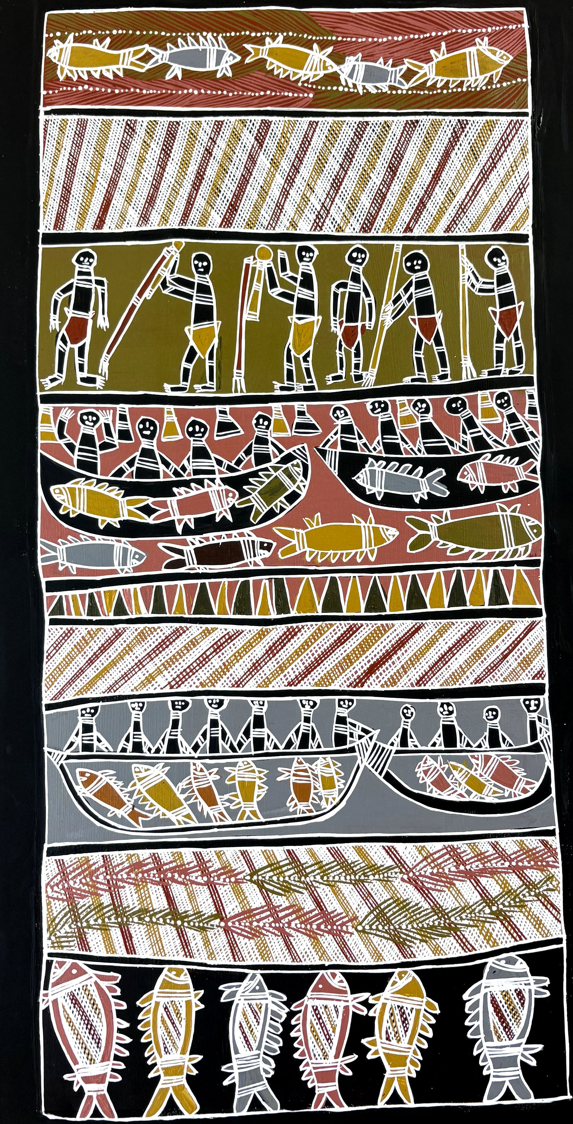 Ganybu (Fishing Net/Drag Net) by Joy  Burruna
