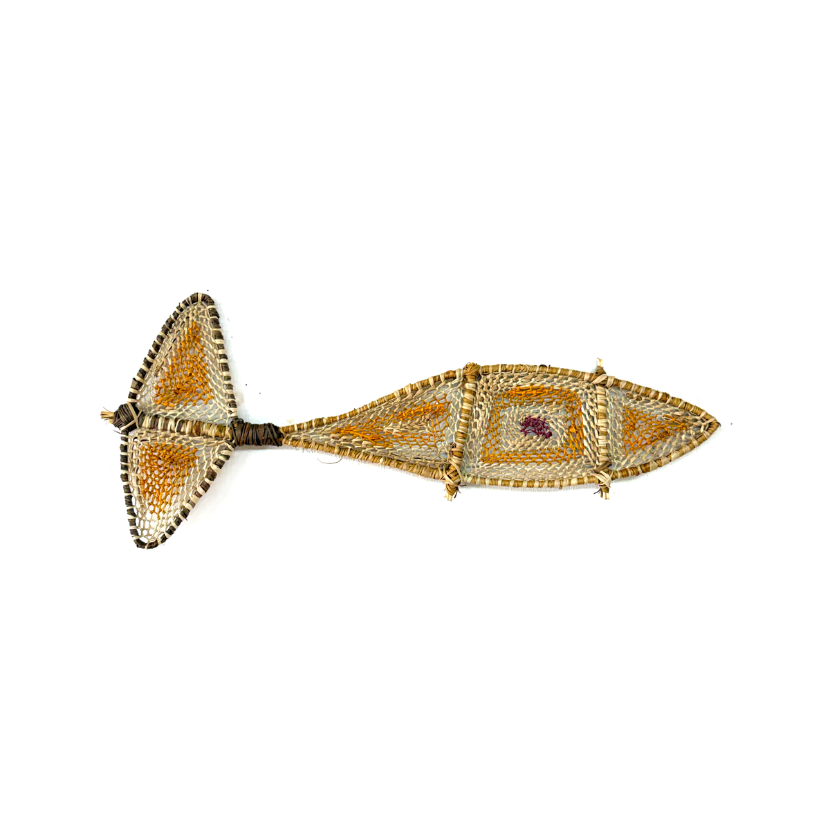 Woven Barramundi by Serena Gubuyani