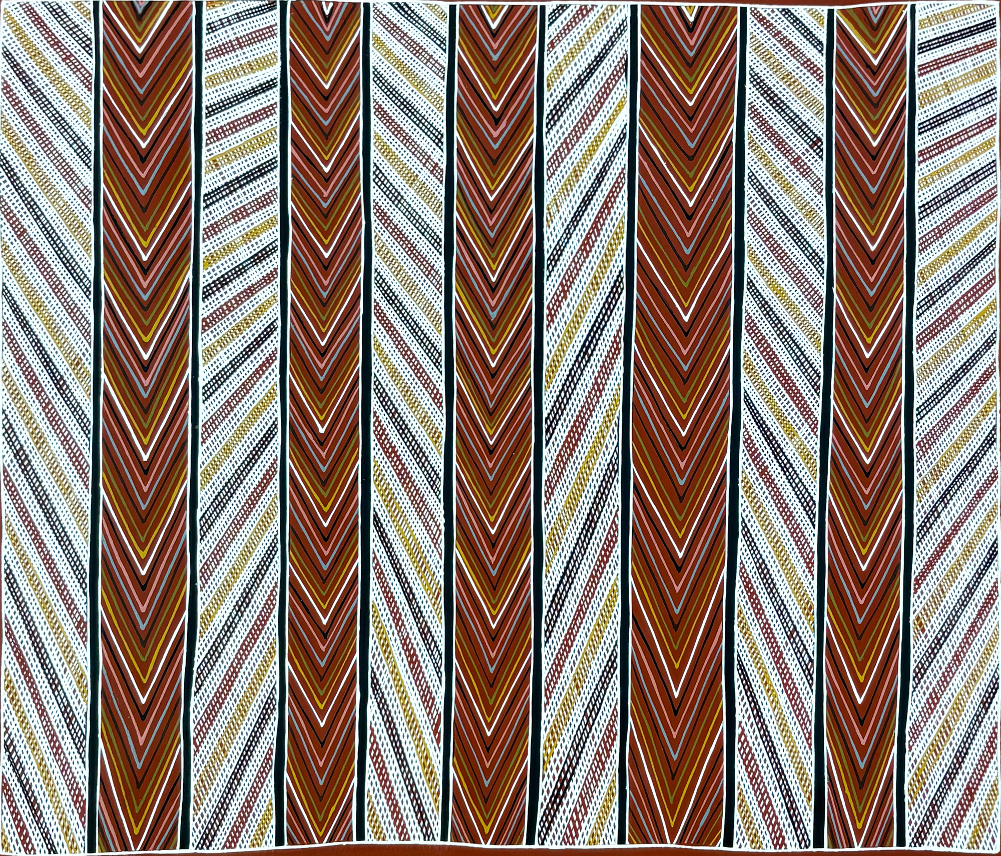 Lungurrma (North-east Wind) by Dorothy Djan'palil