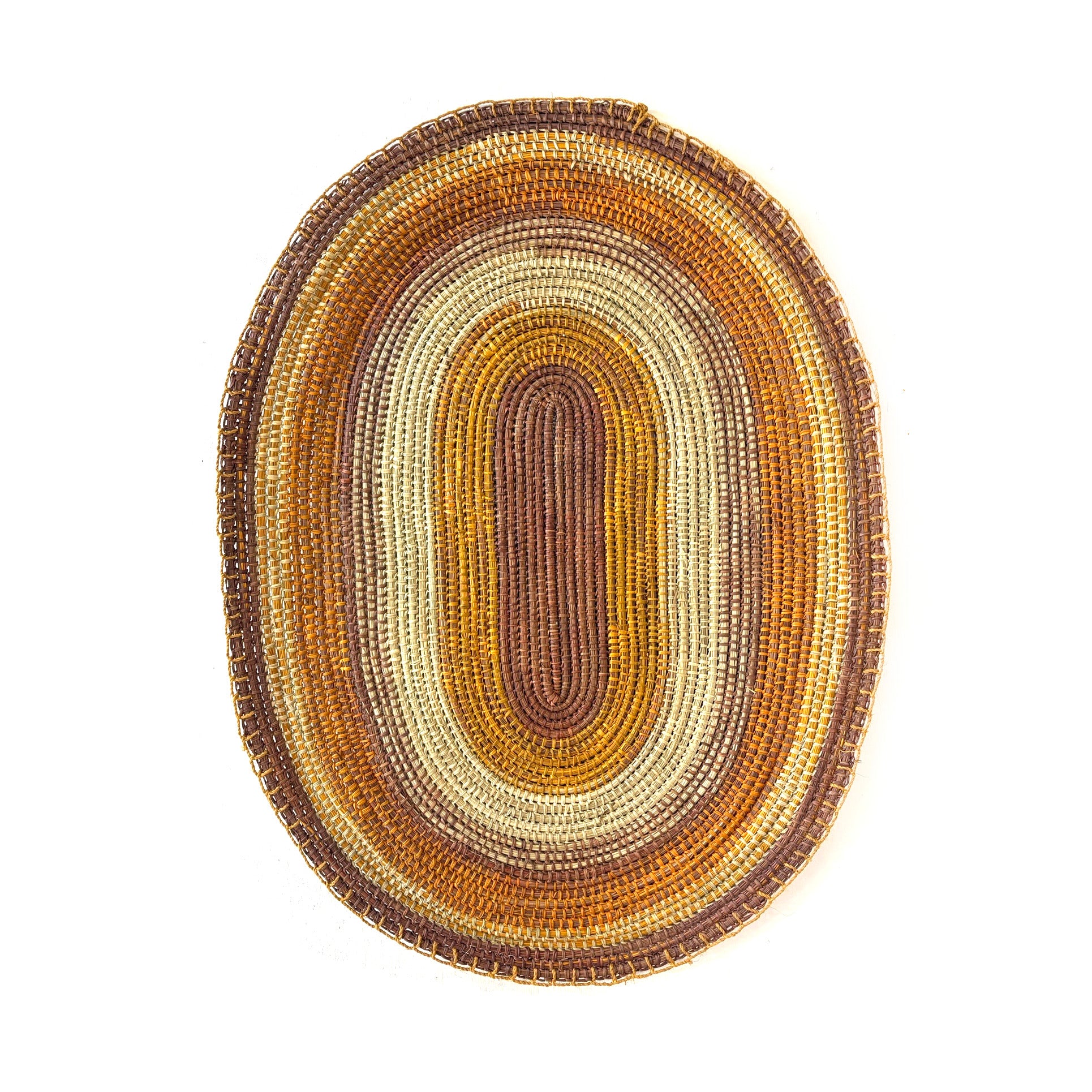 Woven Mat by Julie Djulibing Malibirr