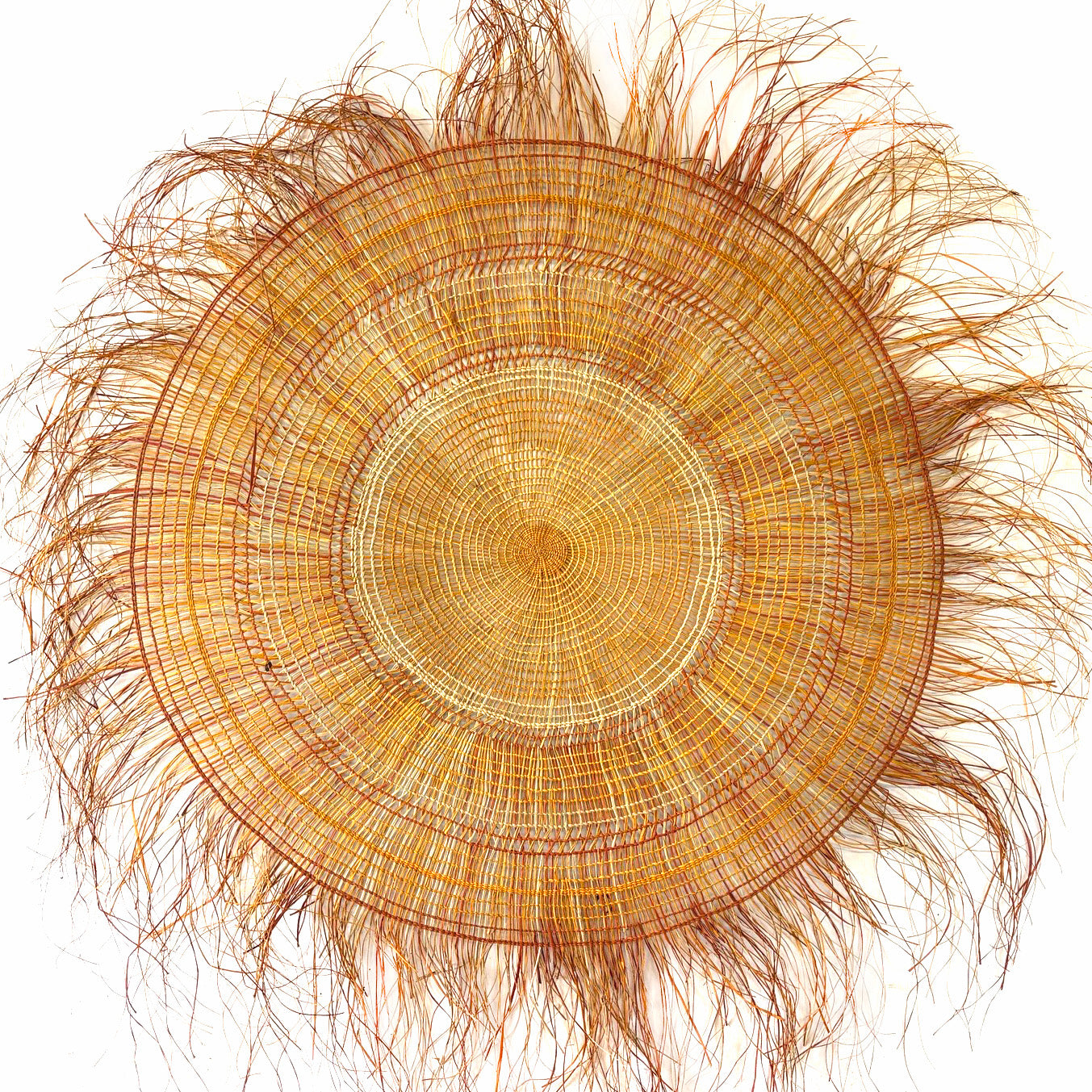 Woven Mat by Cecilie Mapurrumburr