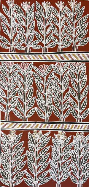 Ritjano (bush carrot) - Painting - Joy  Burruna