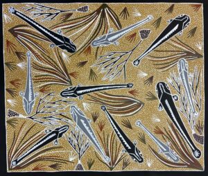 Maliya (sailfin dragonet) - Painting - Johnny Malibirr