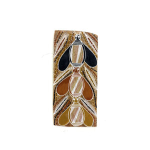 JB Fisher - Sugar bag (honey) Story - Bark Painting - JB Fisher
