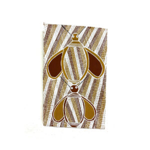 JB Fisher - Sugar bag (honey) Story - Bark Painting - JB Fisher