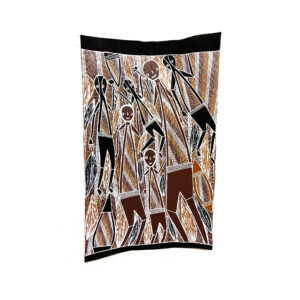 JB Fisher - Mewal - Bark Painting - JB Fisher