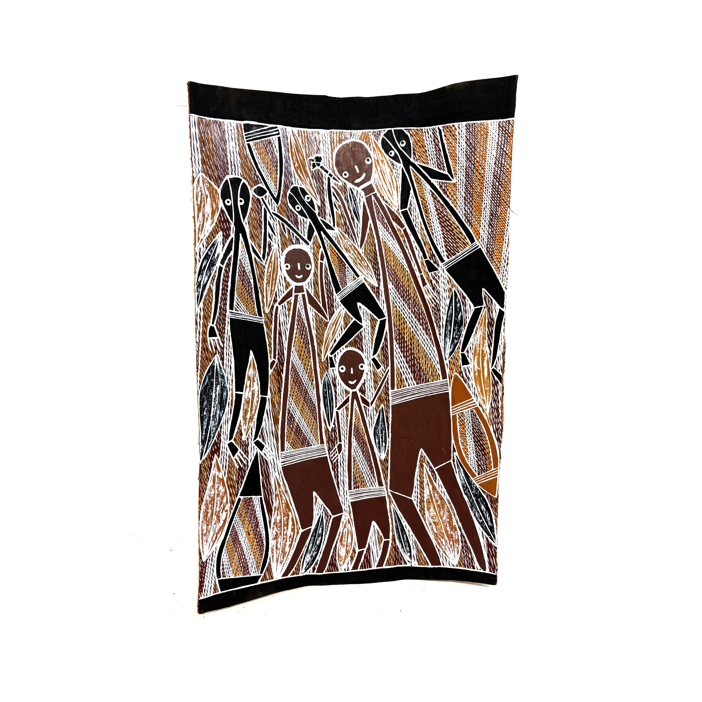 JB Fisher - Mewal - Bark Painting - JB Fisher